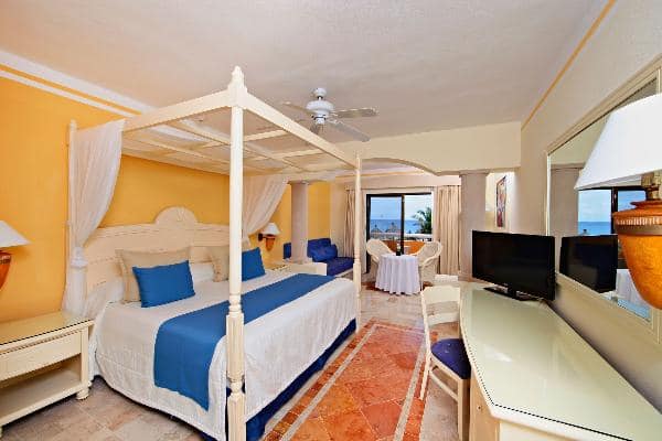 Junior Suite Ocean Front Room at Luxury Bahia Principe Akumal Don Pablo Collection 1