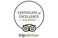 TripAdvisor certificate excellence Costa Adeje 2