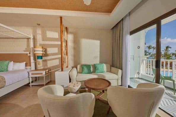 Habitación Junior Suite Deluxe Luxury Bahia Principe Esmeralda 2en